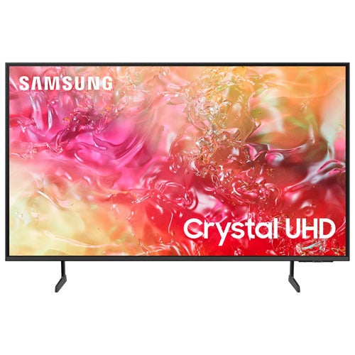 Open Box - Samsung 43" 4K UHD HDR LED Tizen OS Smart TV (UN43DU7100FXZC) - 2024 - One Year Warranty