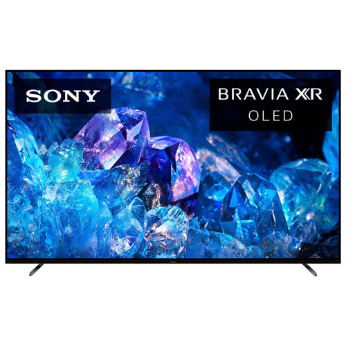 Sony BRAVIA XR 65in 4K UHD HDR OLED Google TV Smart TV (XR65A80K) - 2022 - Titanium Black  OPEN BOX With One Year DC Canada Warranty